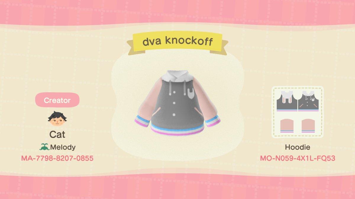 Animal Crossing Design Code: MO-N059-4X1L-FQ53 dva knockoff
