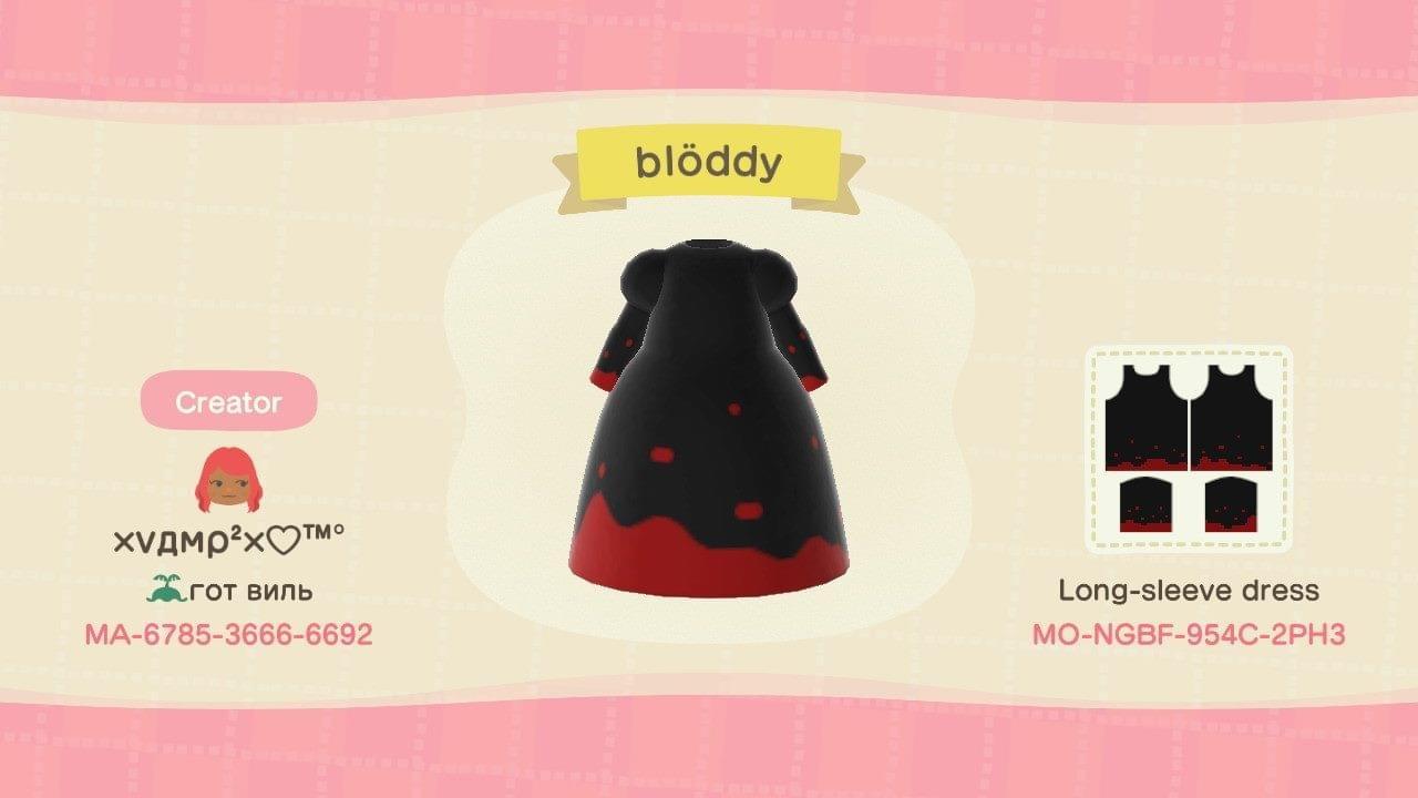 Animal Crossing Design Code: MO-NGBF-954C-2PH3 blÃ¶ddy