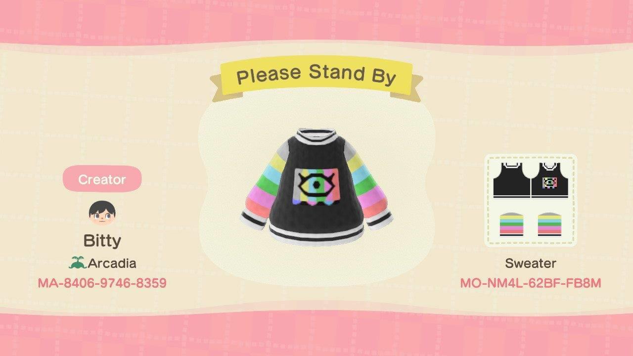 Animal Crossing Design Code: MO-NM4L-62BF-FB8M Please Stand By