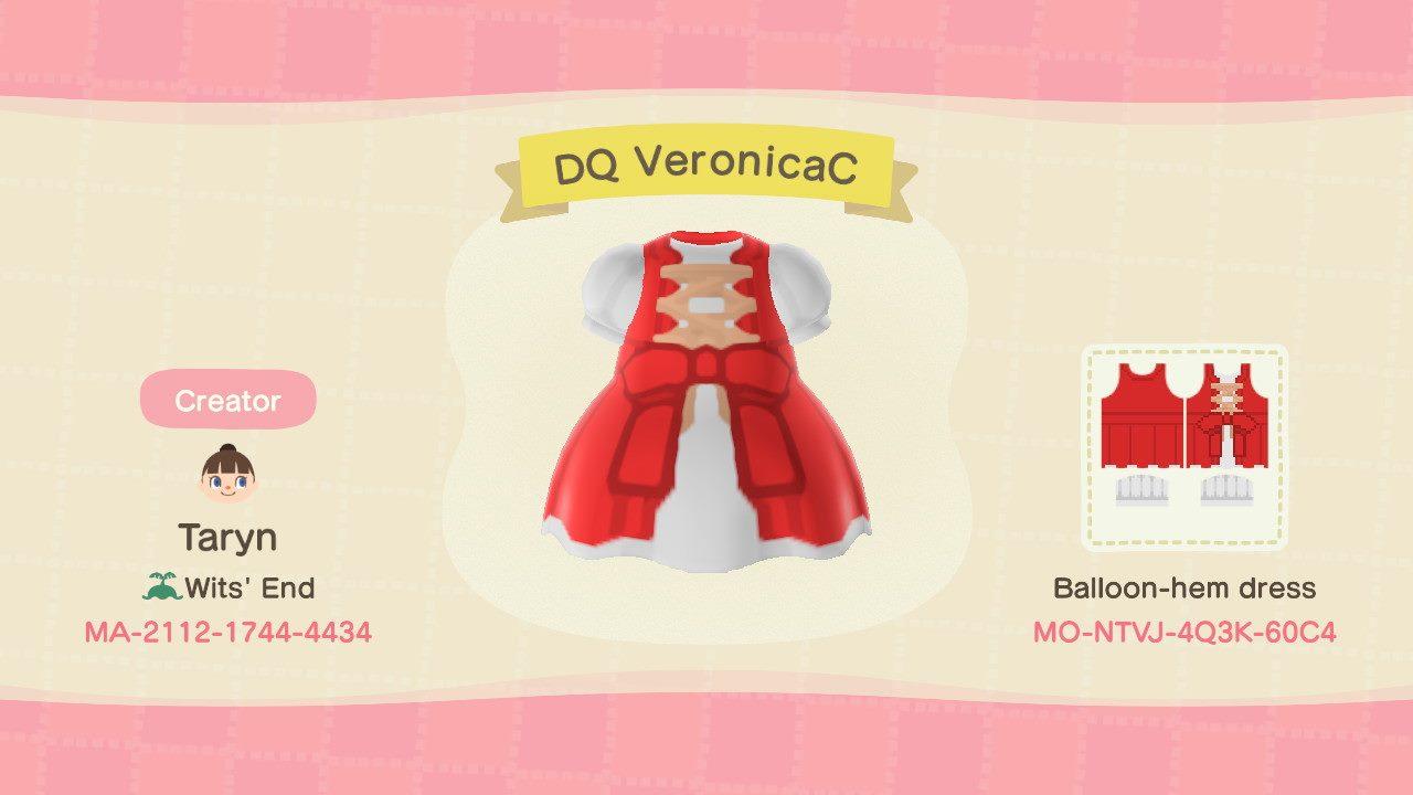 Animal Crossing Design Code: MO-NTVJ-4Q3K-60C4 DQ VeronicaC