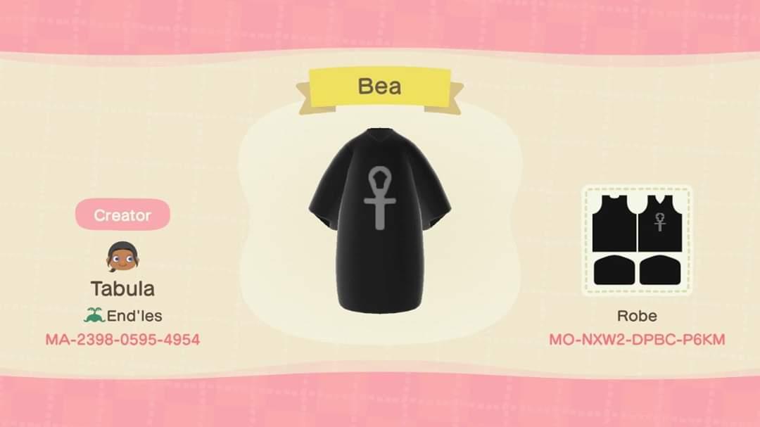 Animal Crossing Design Code: MO-NXW2-DPBC-P6KM Bea