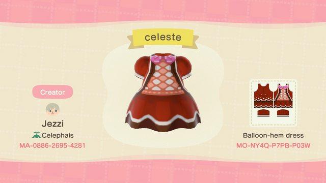Animal Crossing Design Code: MO-NY4Q-P7PB-P03W celeste