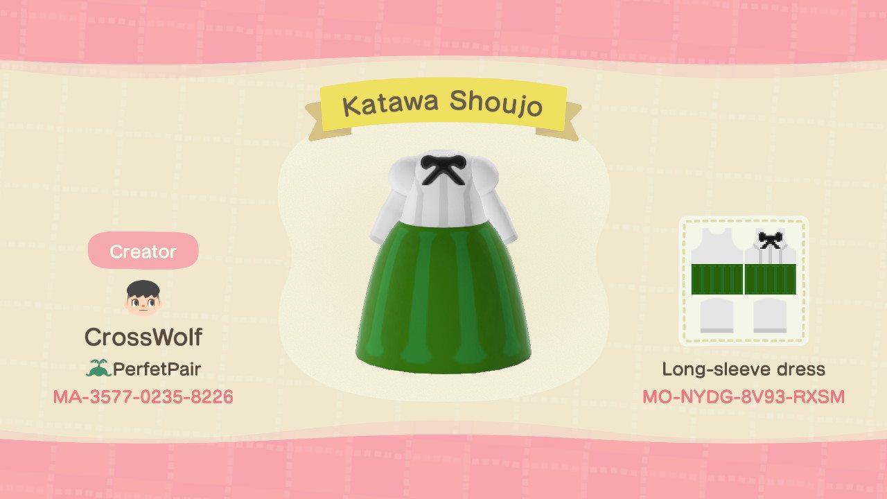Animal Crossing Design Code: MO-NYDG-8V93-RXSM Katawa Shoujo