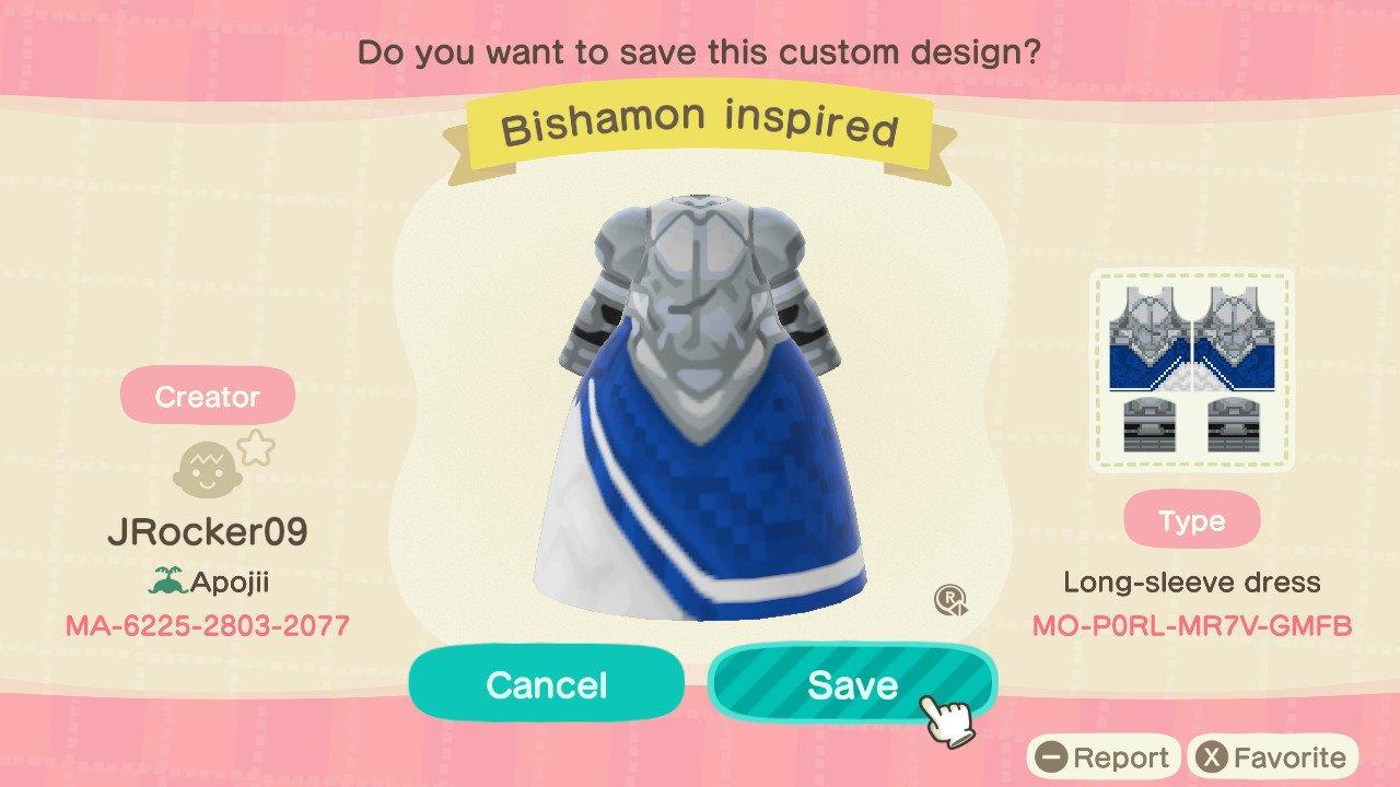 Animal Crossing Design Code: MO-P0RL-MR7V-GMFB Noragami Bishamon2