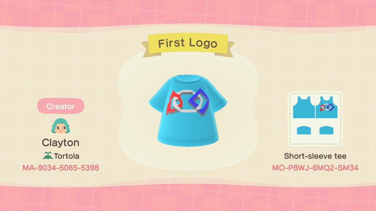 Animal Crossing Design Code: MO-P8WJ-6MQ2-SM34 First Logo