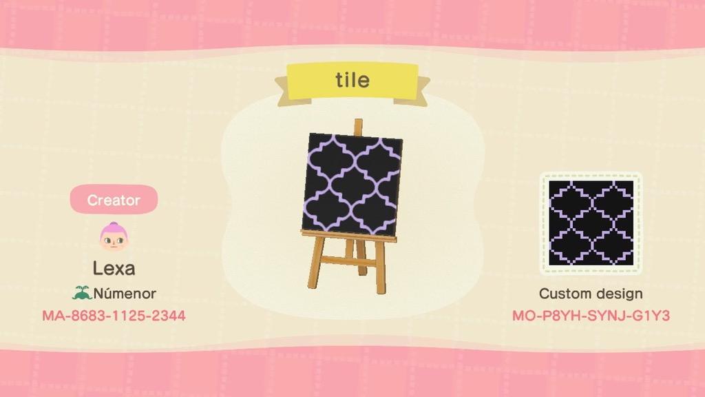 Animal Crossing Design Code: MO-P8YH-SYNJ-G1Y3 tile