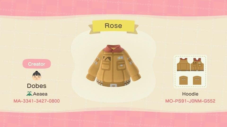 Animal Crossing Design Code: MO-PS91-J0NM-G552 Star Wars Rose