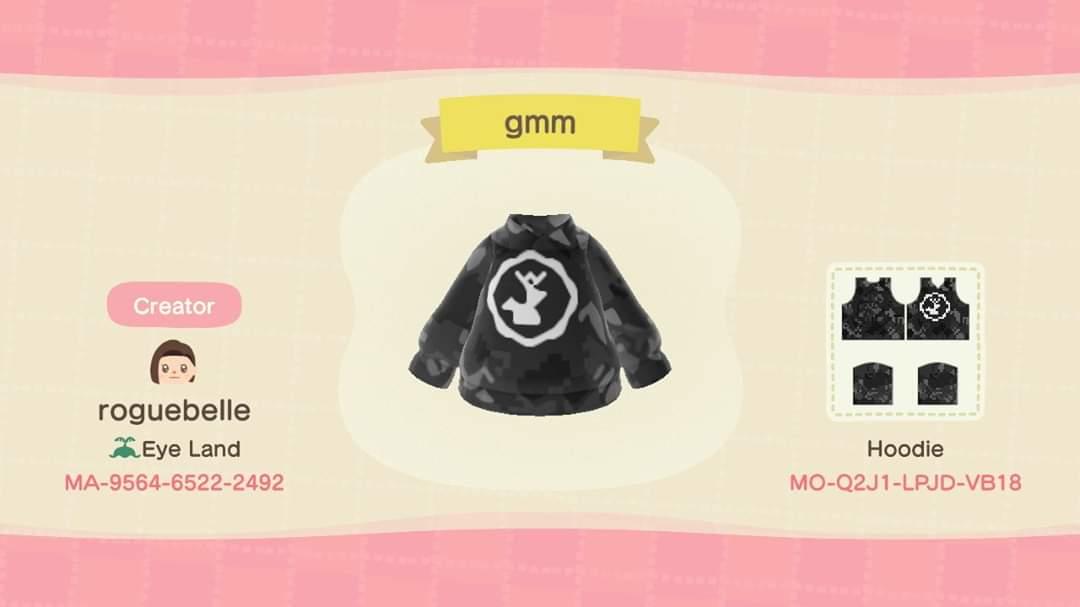 Animal Crossing Design Code: MO-Q2J1-LPJD-VB18 GMM