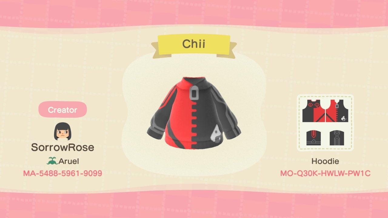 Animal Crossing Design Code: MO-Q30K-HWLW-PW1C Chii