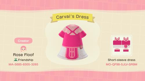 Animal Crossing Design Code: MO-QF98-5JLV-SR9M Carvai Sakurai