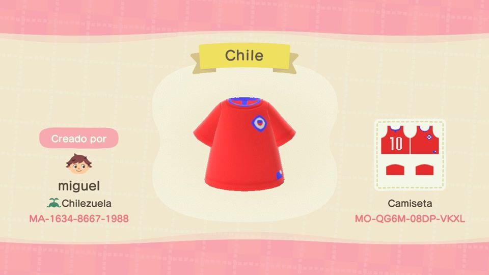 Animal Crossing Design Code: MO-QG6M-08DP-VKXL Chile