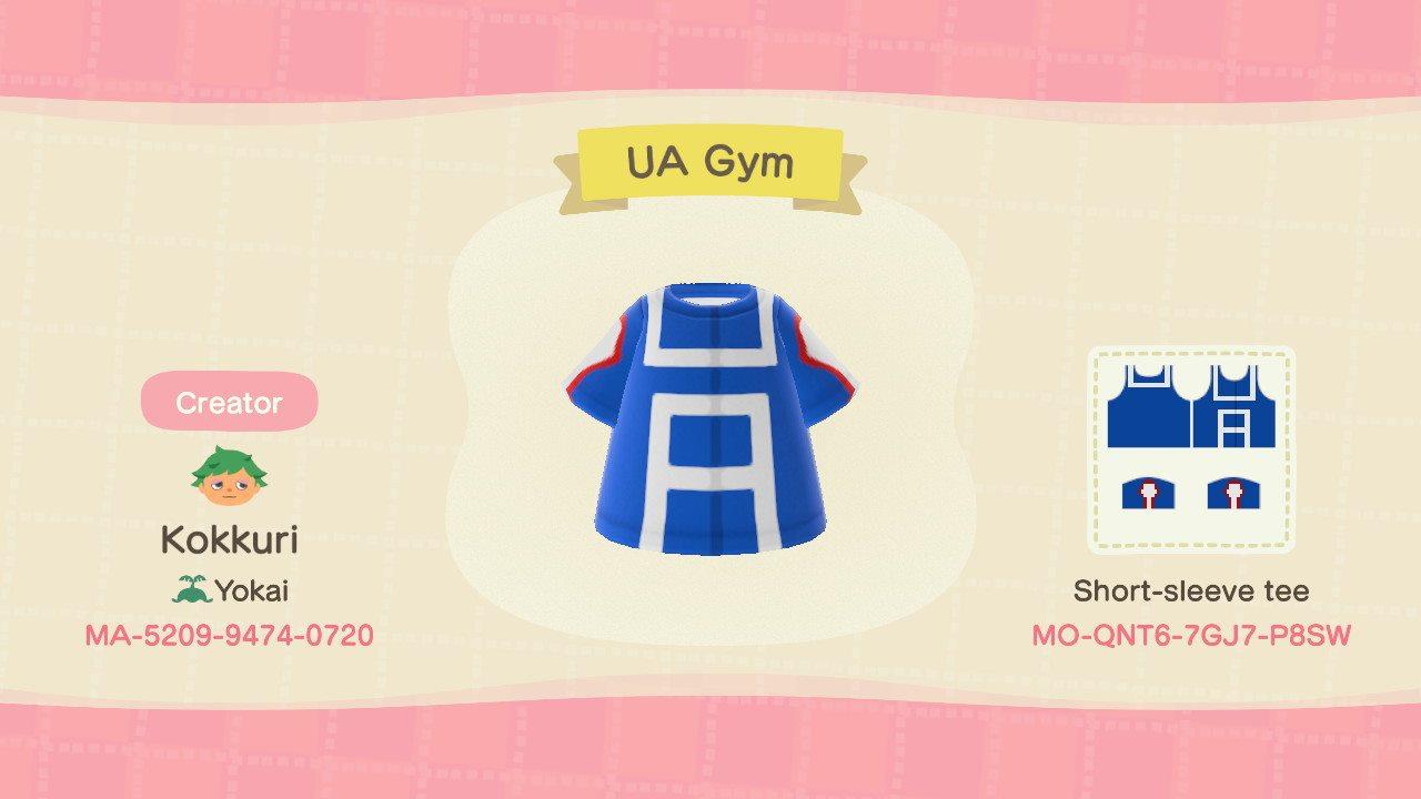 Animal Crossing Design Code: MO-QNT6-7GJ7-P8SW UA Gym