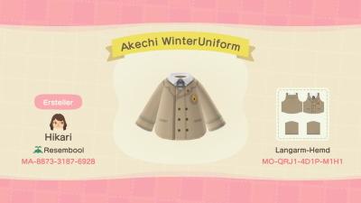 Animal Crossing Design Code: MO-QRJ1-4D1P-M1H1 Persona 5 Akechi
