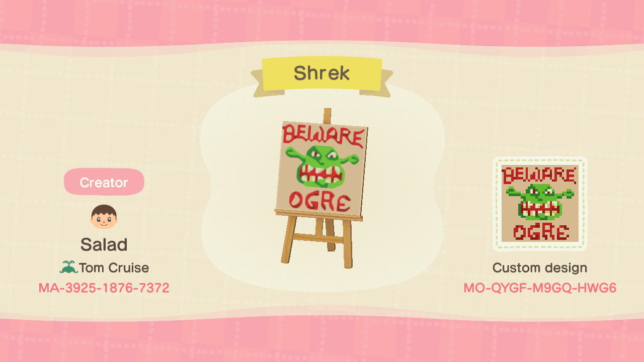Animal Crossing New Horizons Design ID Codes ACNH Creator Animal Crossing New Horizons Design ID Codes ACNH Creator
