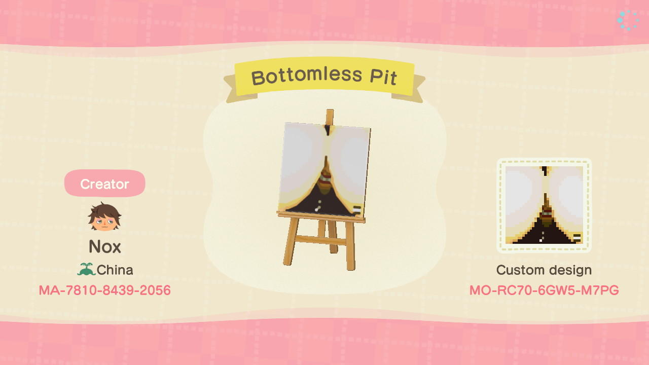 Animal Crossing Design Code: MO-RC70-6GW5-M7PG Death Grips BP Album