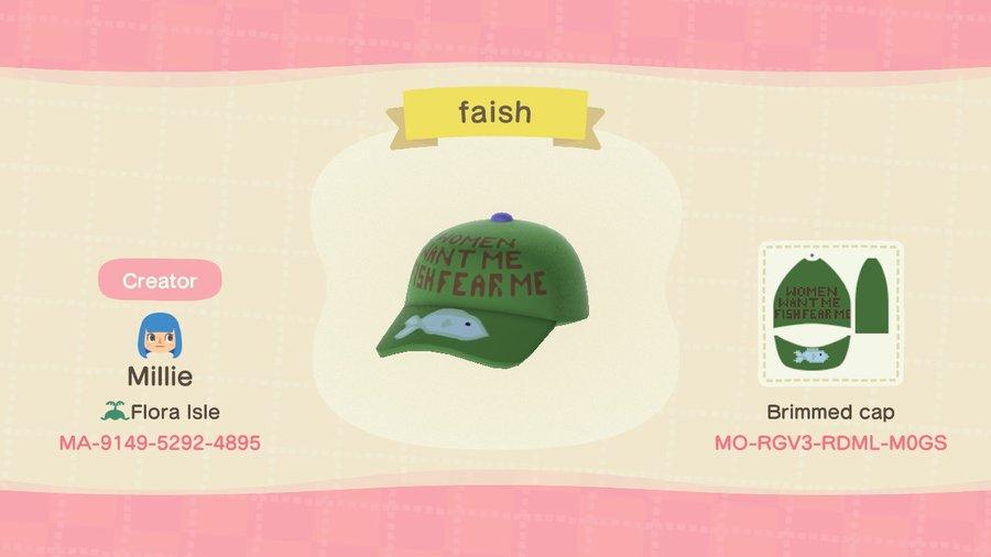 Animal Crossing Design Code: MO-RGV3-RDML-M0GS faish