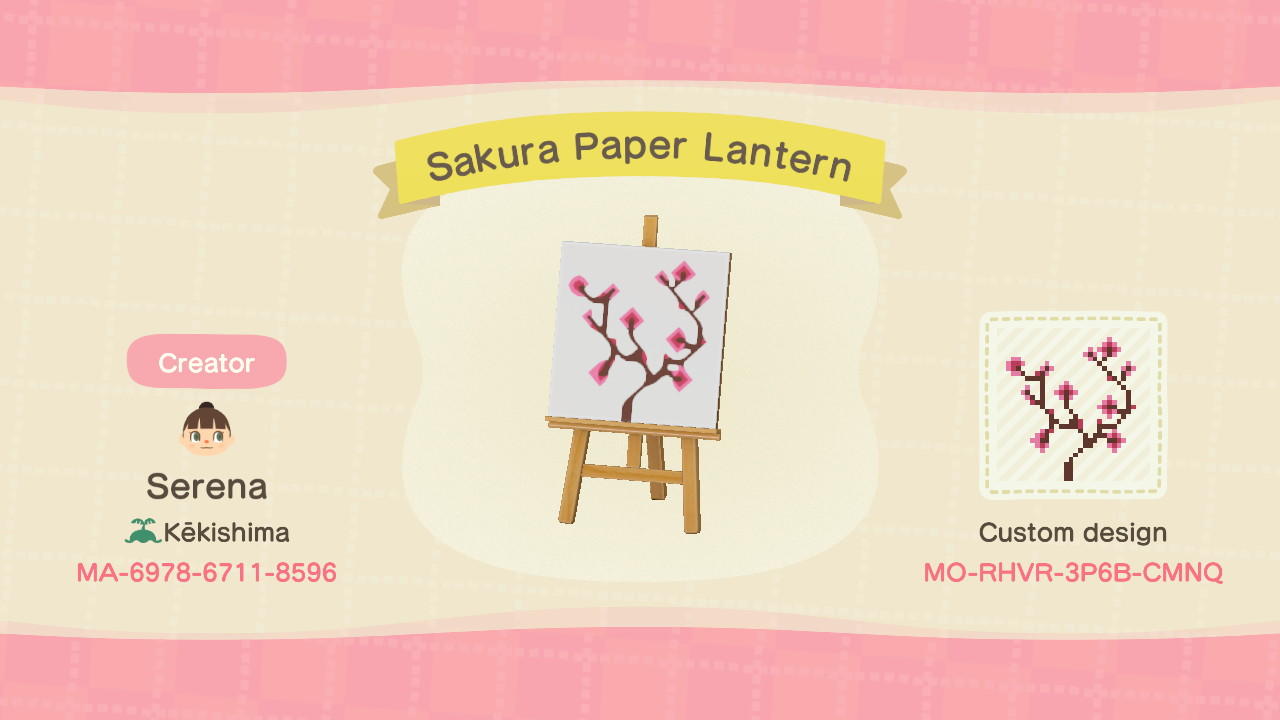 Download Animal Crossing New Horizons Design ID Codes, ACNH Creator ...