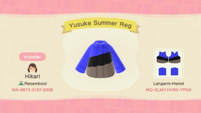 Animal Crossing Design Code: MO-SLMY-HVNX-YPD9 Persona 5 Yusuke