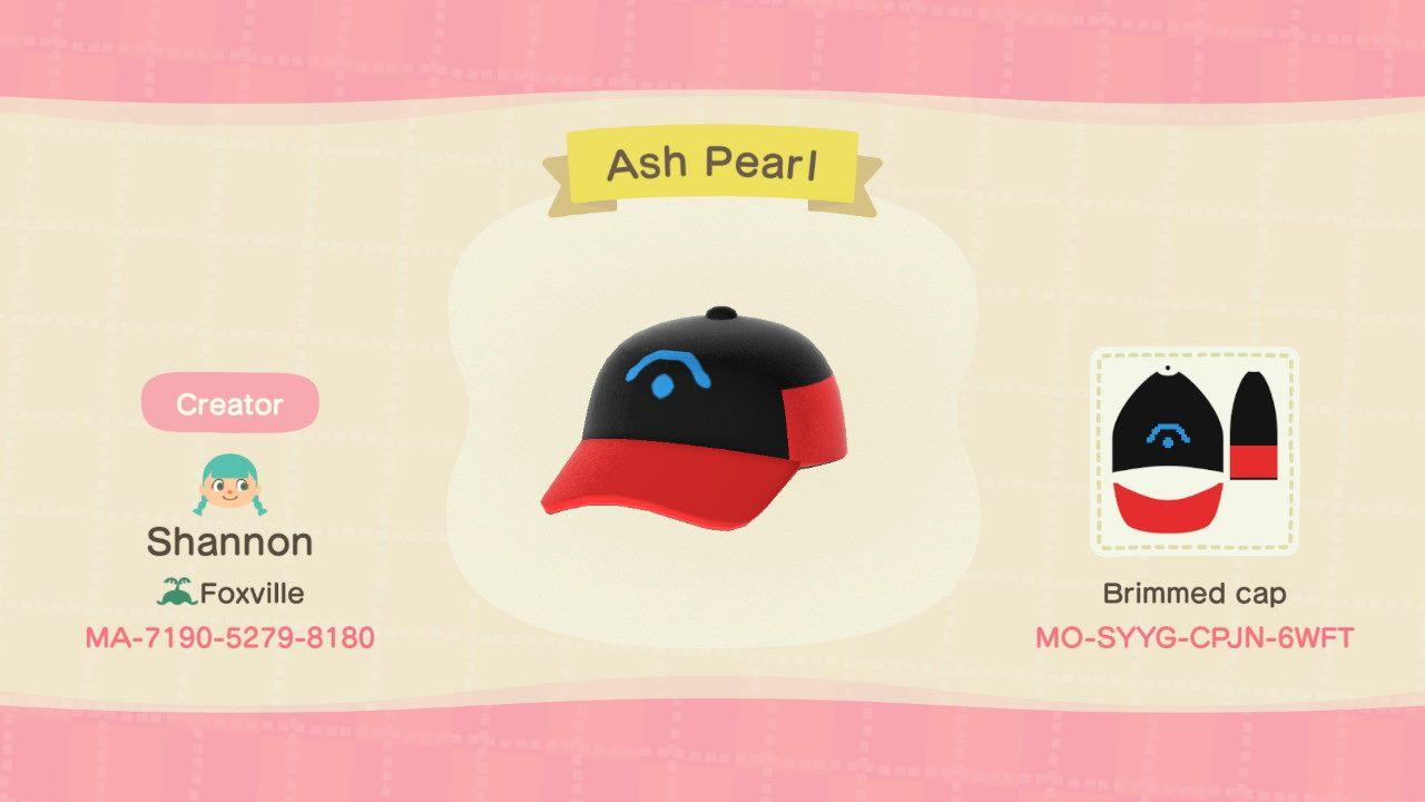 Animal Crossing Design Code: MO-SYYG-CPJN-6WFT Ash Pearl