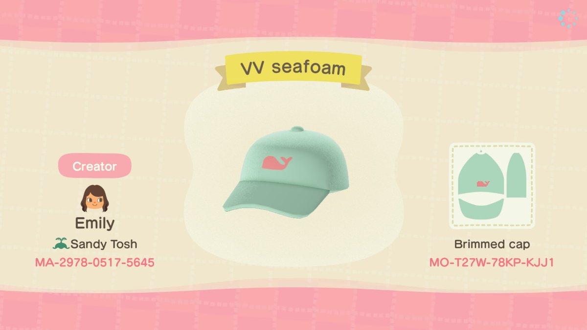 Animal Crossing Design Code: MO-T27W-78KP-KJJ1 Vineyard Vines