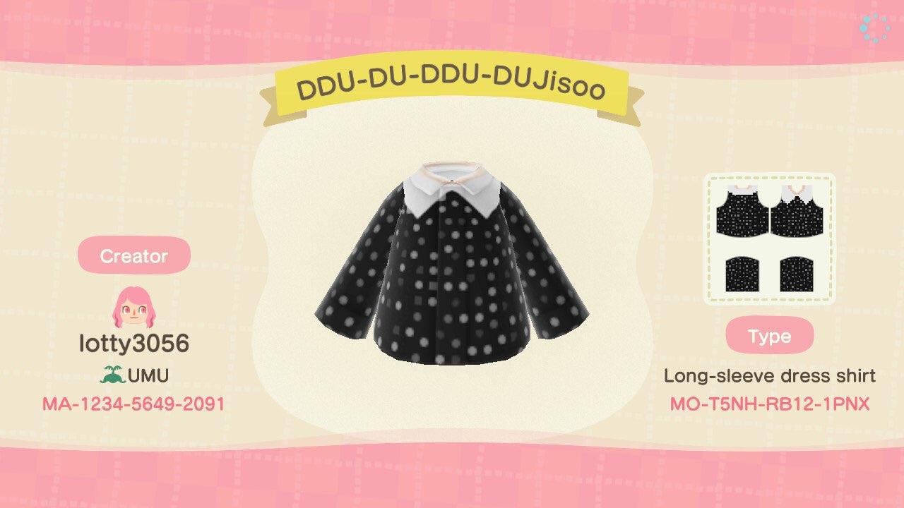 Animal Crossing Design Code: MO-T5NH-RB12-1PNX DDU-DU-DDU-DUJisoo