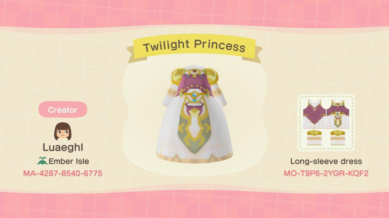 Animal Crossing Design Code: MO-T9P6-2YGR-KQF2 Twilight Princess