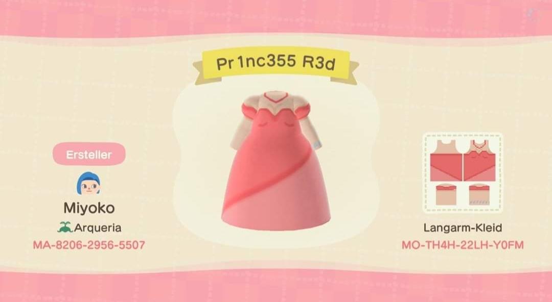Animal Crossing Design Code: MO-TH4H-22LH-Y0FM Pr1nc355 R3d