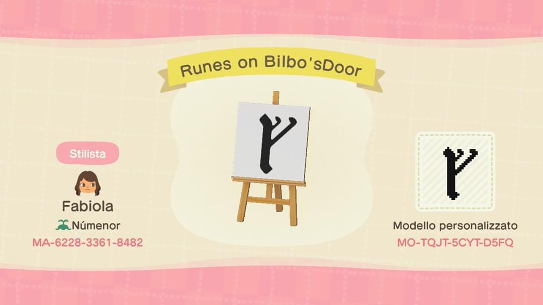 Animal Crossing Design Code: MO-TQJT-5CYT-D5FQ Runes
