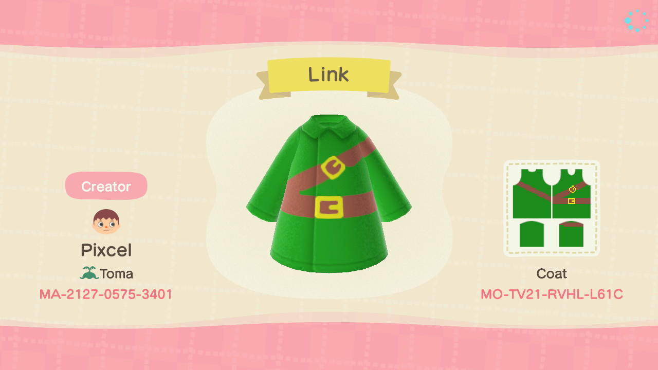 Animal Crossing Design Code: MO-TV21-RVHL-L61C Link