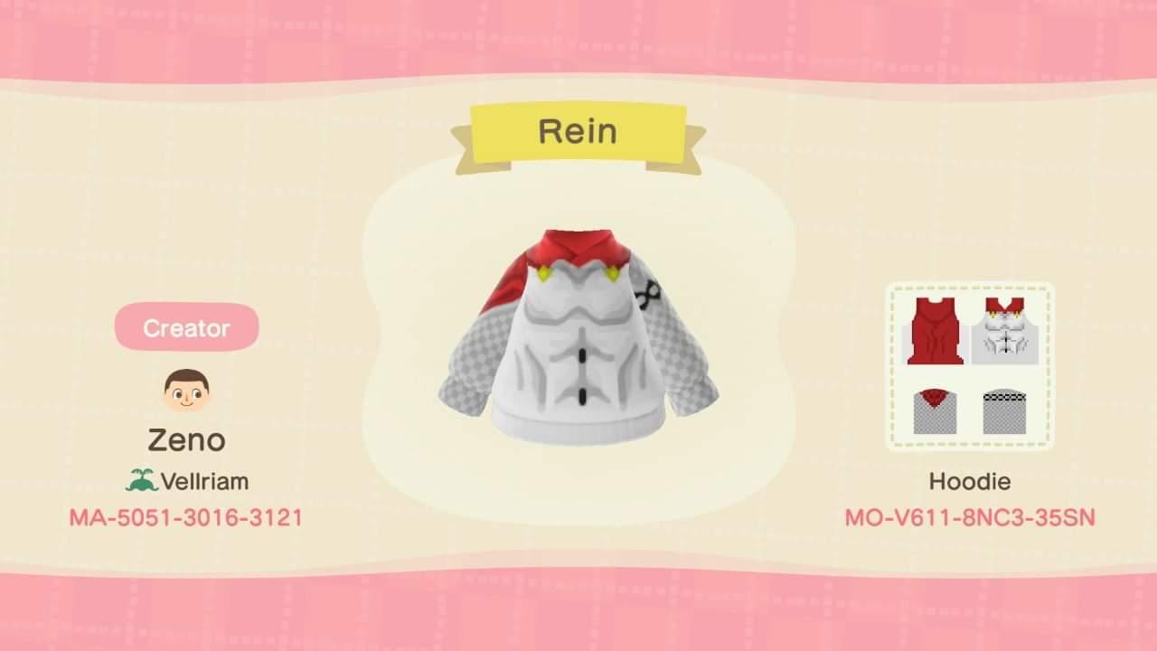 Animal Crossing Design Code: MO-V611-8NC3-35SN Rein