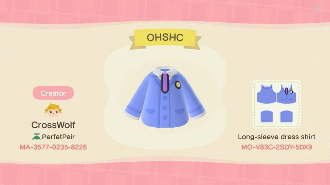 Animal Crossing Design Code: MO-V83C-2SDY-5DX9 OHSHC
