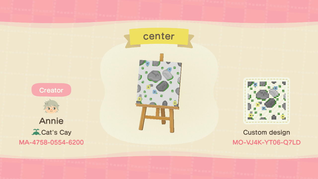 Animal Crossing Design Code: MO-VJ4K-YT06-Q7LD center