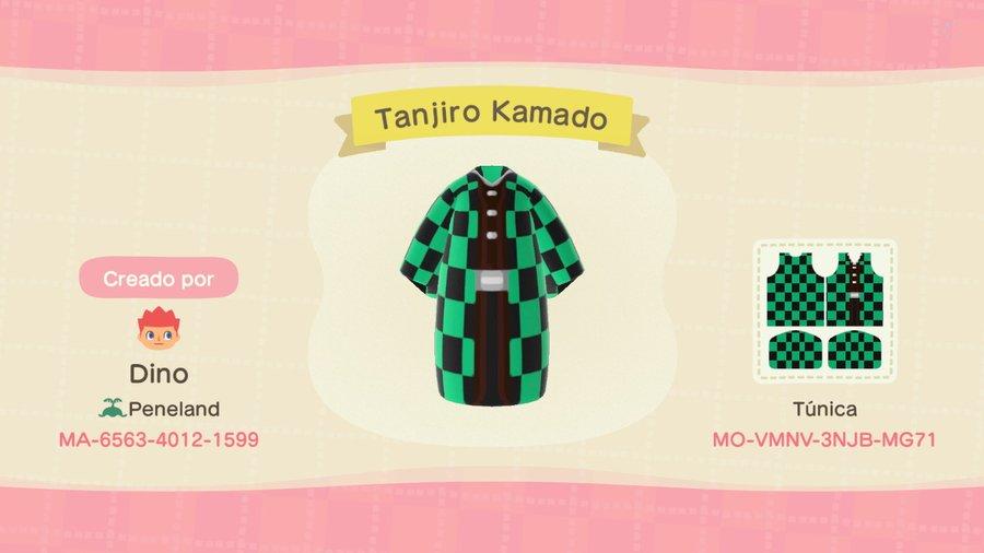 Animal Crossing Design Code: MO-VMNV-3NJB-MG71 Tanjiro Kamado