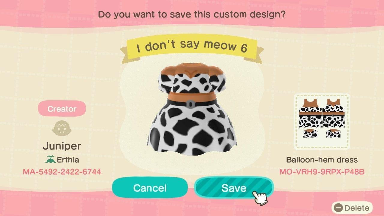 Animal Crossing New Horizons Design ID Codes, ACNH Creator IDs Database