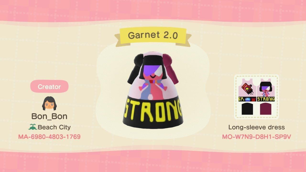 Animal Crossing Design Code: MO-W7N9-D8H1-SP9V Ruby sapphire fusion