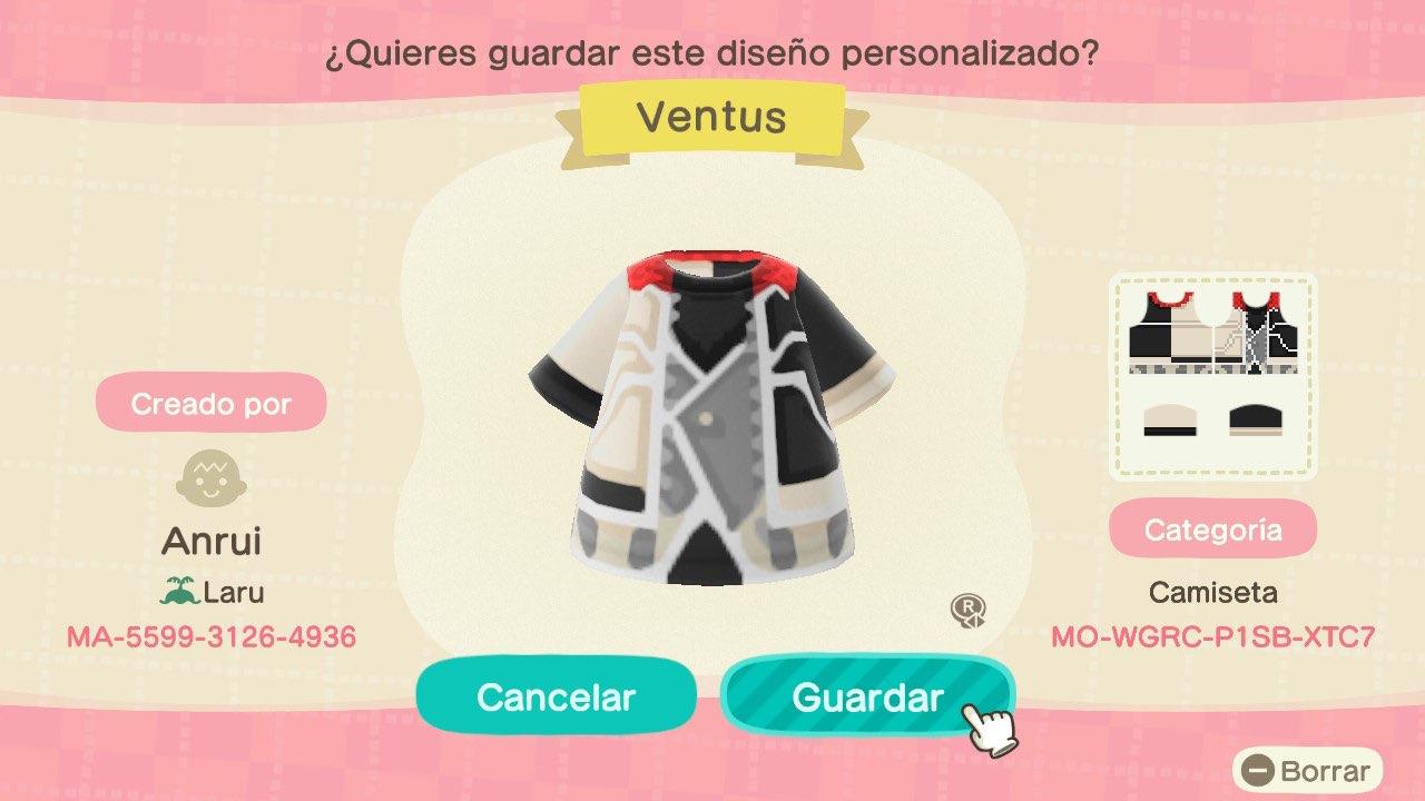 Animal Crossing Design Code: MO-WGRC-P1SB-XTC7 KHBBS - Ventus