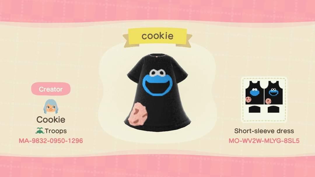 Animal Crossing Design Code: MO-WV2W-MLYG-8SL5 Cookie