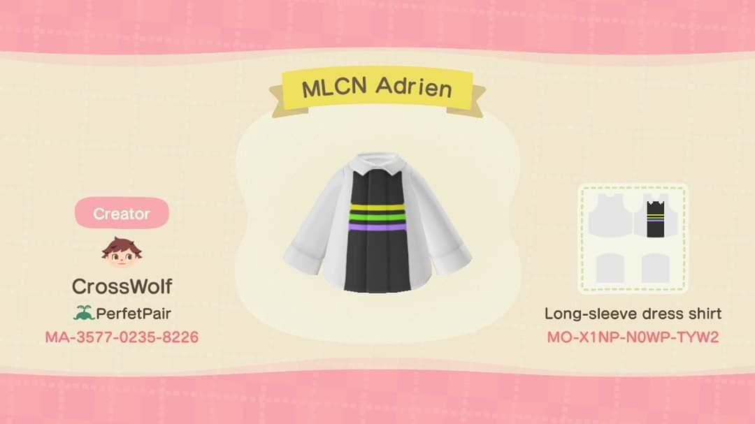 Animal Crossing Design Code: MO-X1NP-N0WP-TYW2 MLCN Adrian