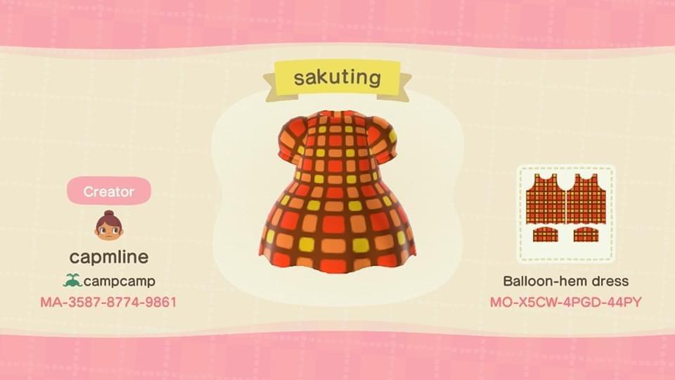 Animal Crossing Design Code: MO-X5CW-4PGD-44PY sakuting