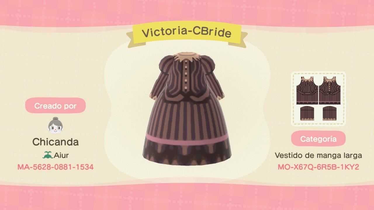 Animal Crossing Design Code: MO-X67Q-6R5B-1KY2 Vctoria Corpse Bride