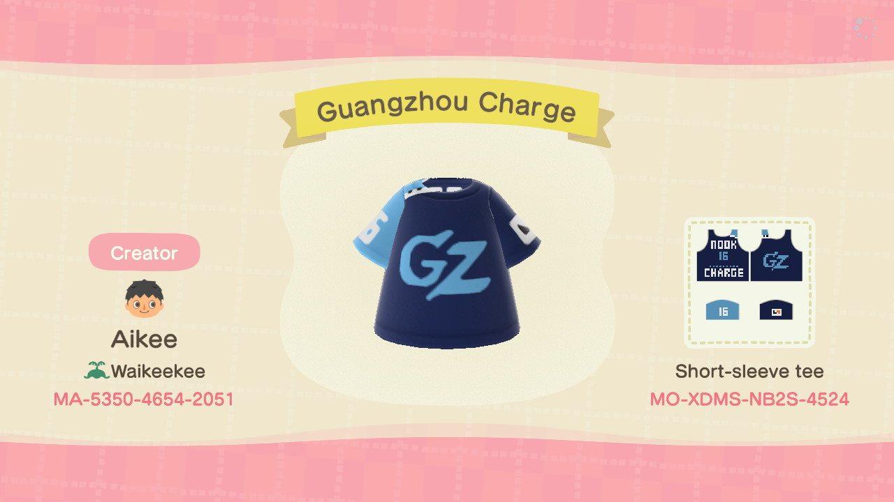 Animal Crossing Design Code: MO-XDMS-NB2S-4524 Guangzhou Charge