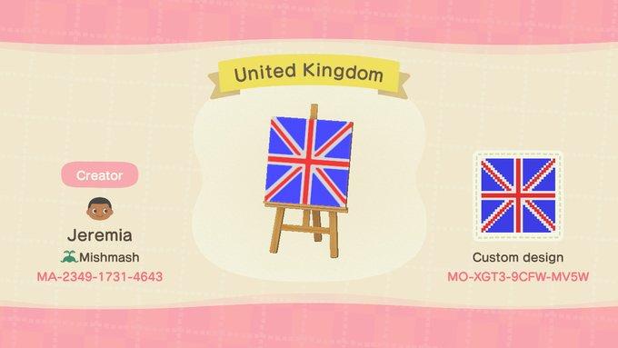 Animal Crossing Design Code: MO-XGT3-9CFW-MV5W United Kingdom