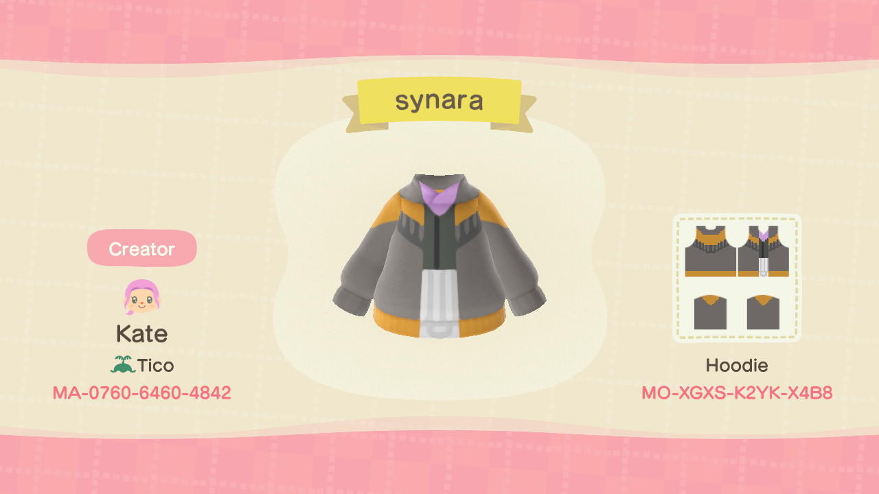 Animal Crossing Design Code: MO-XGXS-K2YK-X4B8 synara