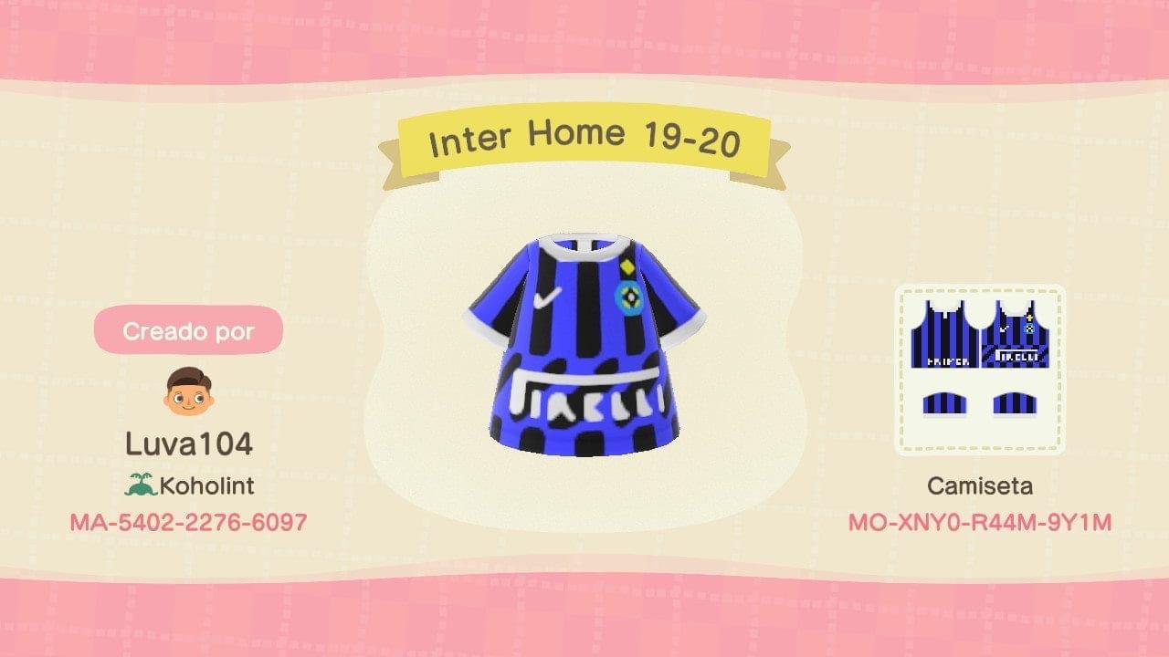 Animal Crossing Design Code: MO-XNY0-R44M-9Y1M Inter Home 19-20 V2