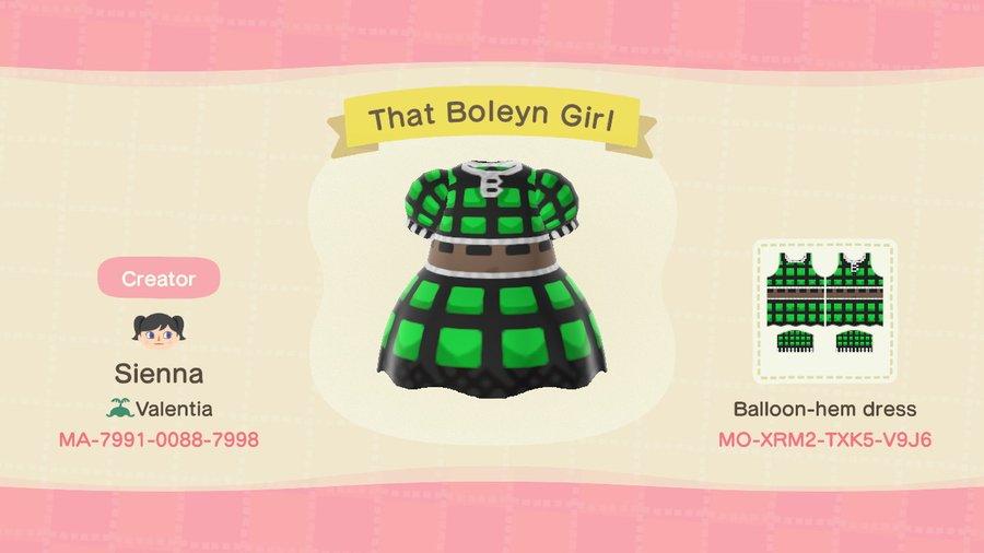 Animal Crossing Design Code: MO-XRM2-TXK5-V9J9 That Boleyn Girl