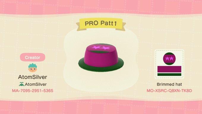 Animal Crossing Design Code: MO-XSRC-Q8XN-TK8D PRO Patt1