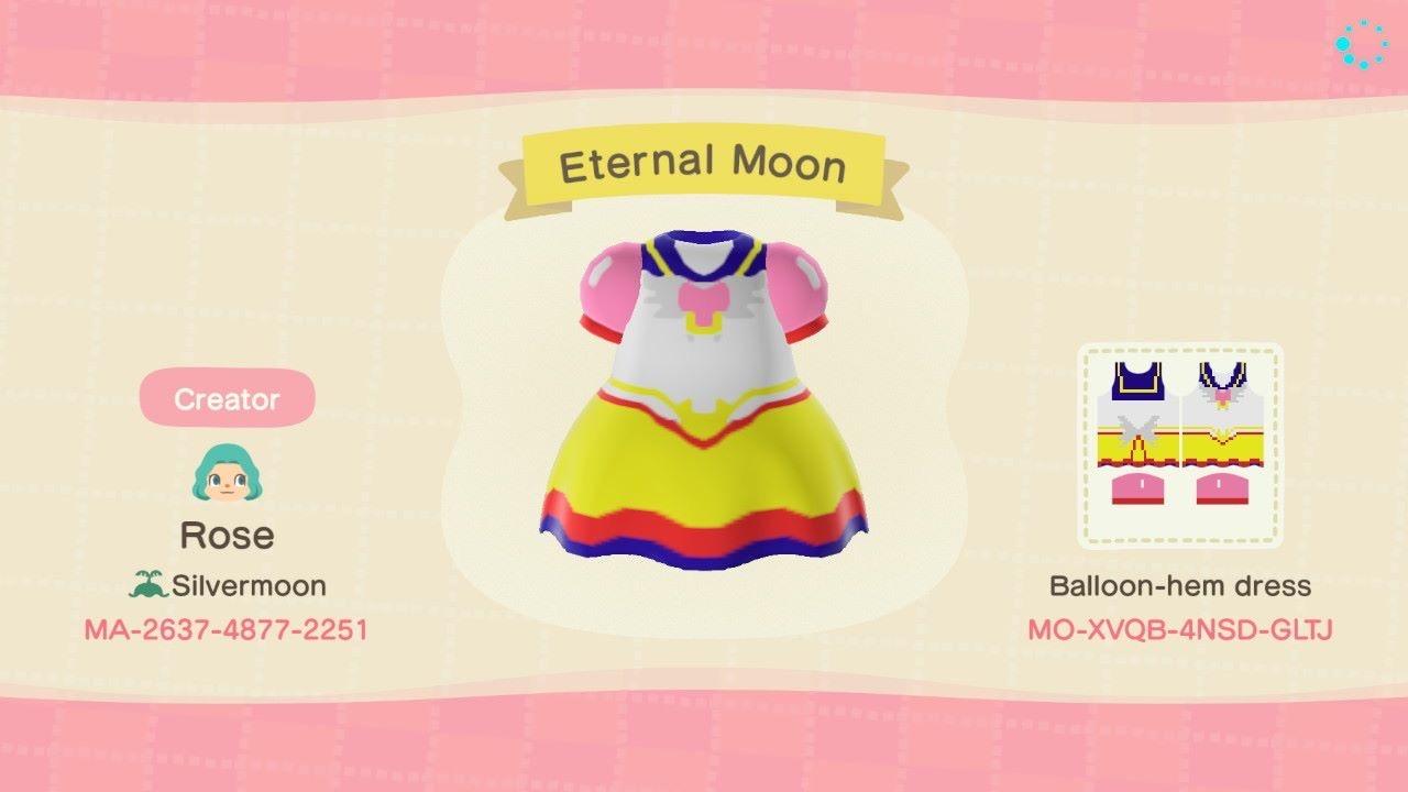 Animal Crossing Design Code: MO-XVQB-4NSD-GLTJ Eternal Moon