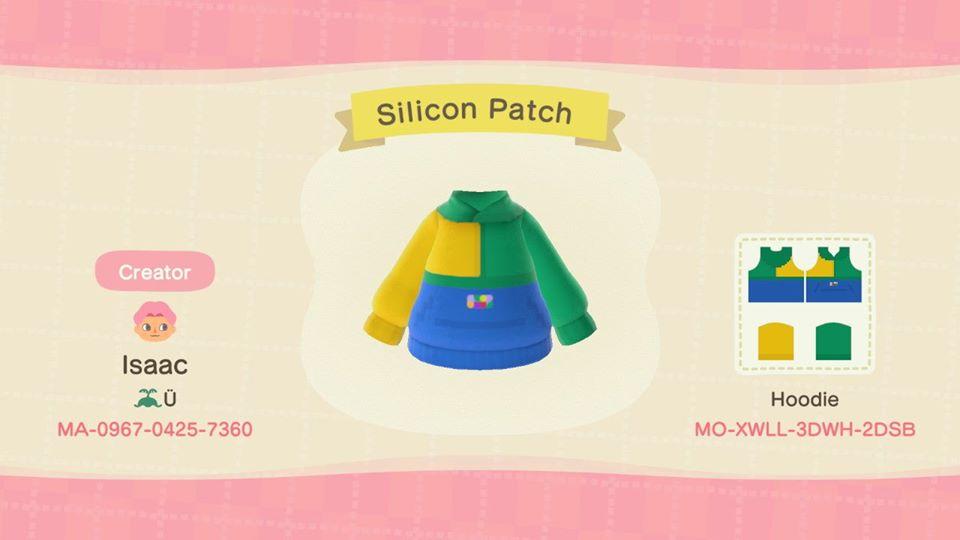 Animal Crossing Design Code: MO-XWLL-3DWH-2DSB Teddy Fresh WindBre
