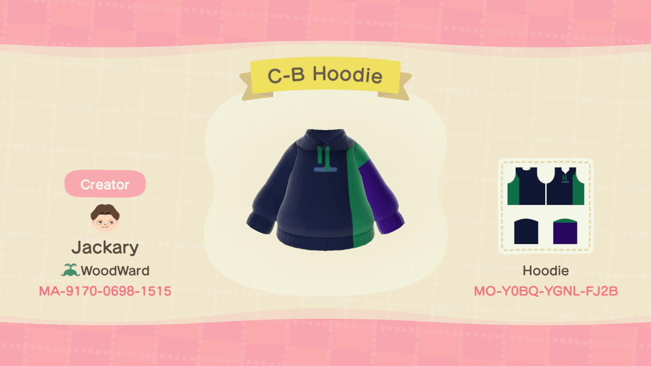 Animal Crossing Design Code: MO-Y0BQ-YGNL-FJ2B Color Block