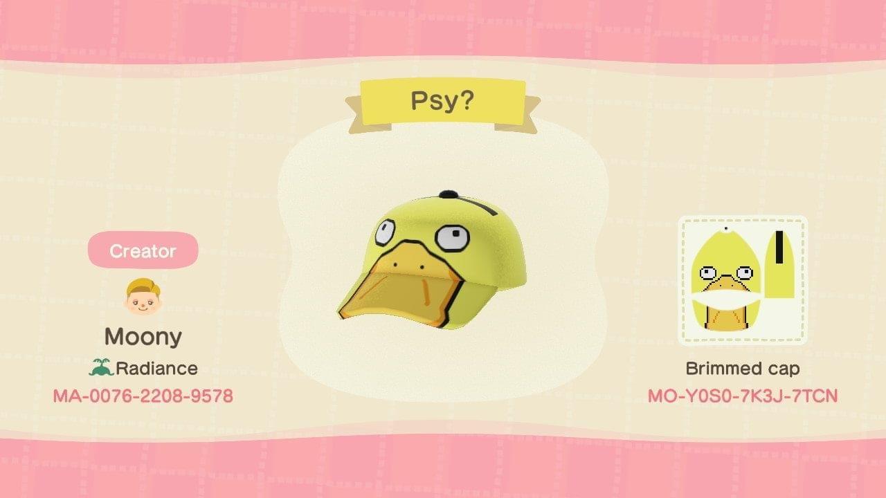 Animal Crossing Design Code: MO-Y0S0-7K3J-7TCN Psy?